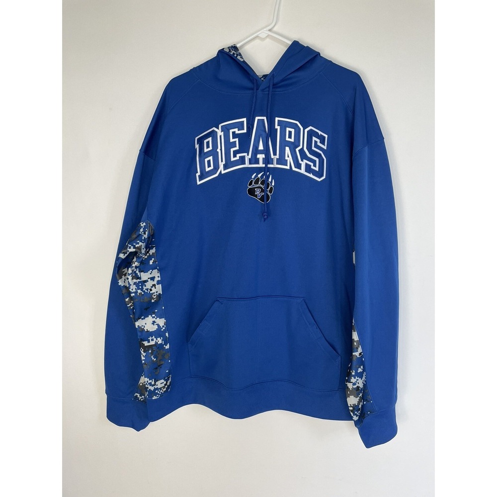 Chicago Bears Hoodie‎ 2x L Blue Exc Cond!